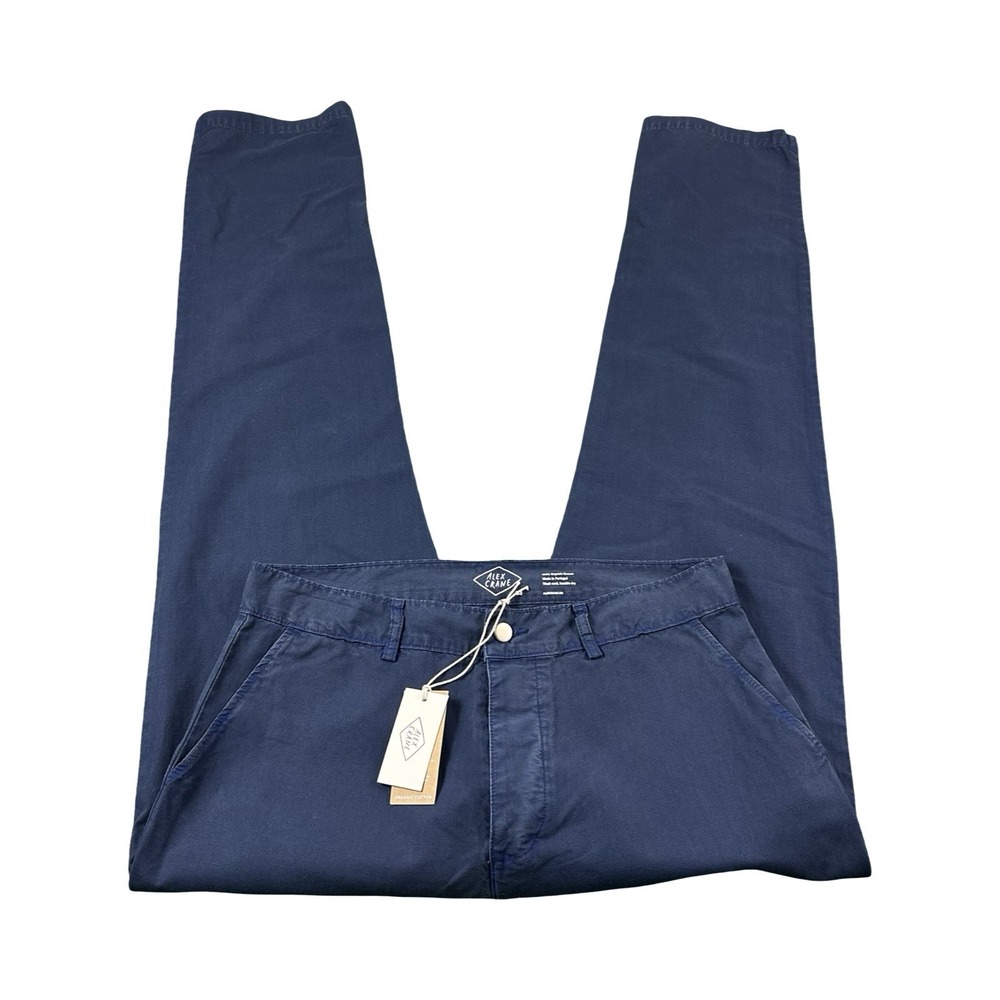 Alex Crane Pac Pants Indigo Button Fly Mens Workwear Pant Size 33x32 NWT